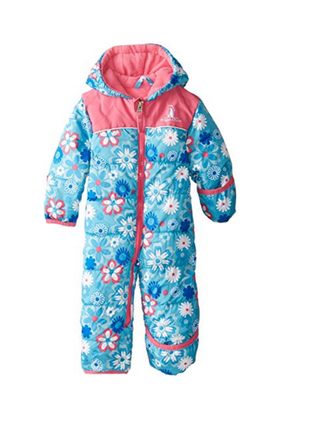 Комбинезон rugged bear baby-girls newborn all over flower print snowpr