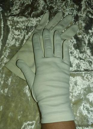 Винтажные фактурные нейлоновые перчатки