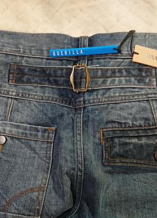 Брендові фірмові англійські джинси river island guerilla,нові з бірками.4 фото