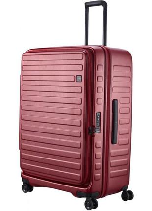 Валіза lojel cubo 18/burgundy великий lj-cf1627-1l_r червоний