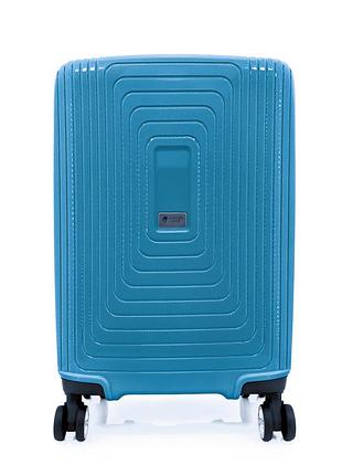 Чемодан airtex 241 s ручная кладь полипропилен морская волна