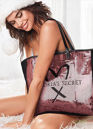 Victoria's secret сумка с паетками