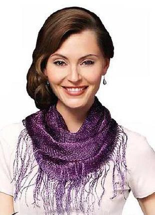 Шарф "мереживний шик"