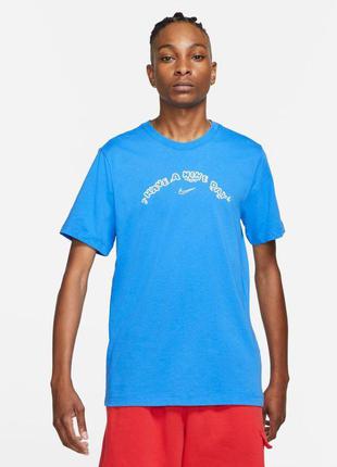 Футболка мужская nike nsw shoebox t-shirt dd1264-435 синий