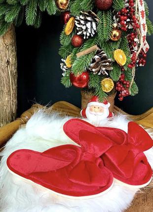 Жіночі зимові тапочки шльопанці тапки