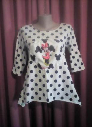 Кофточка в горошек