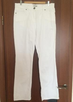 Белые джинсы marks&spencer bootcut