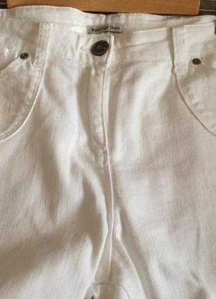 Белые джинсы marks&spencer bootcut 3