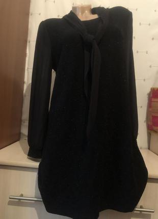 Туніка з прозорими рукавами