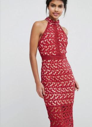 Ажурное платье love triangle