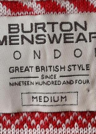 Мужской праздничный новогодний свитер с медведями burton menswear london