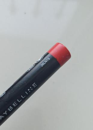 Помади-олівця для губ color drama від американського бренду maybelline5 фото