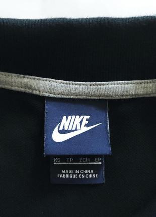 Nike оригинал черная футболка поло мужская женская polo xs5 фото