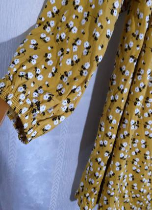 95% віскоза жіноча віскозна блузка натуральна блуза дрібна квітка великий розмір батал. фотосесія,4 фото