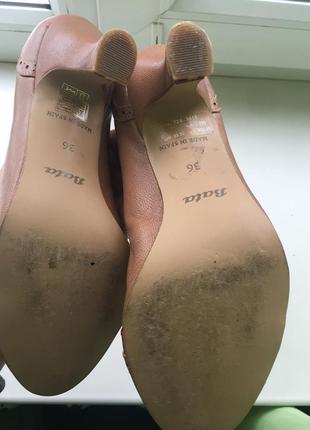 Кожаные фирменные туфли bata5 фото