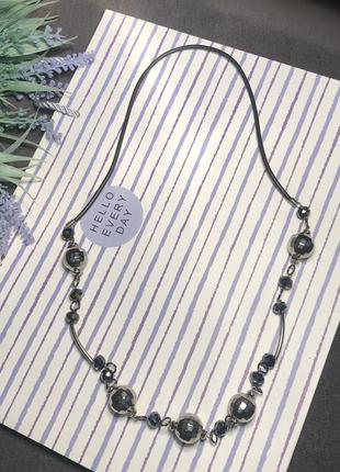 Чокер широкий блискучий сріблястий з камінням стрази, кольє, намисто, ланцюжок,ланцюжок,ланцюжок