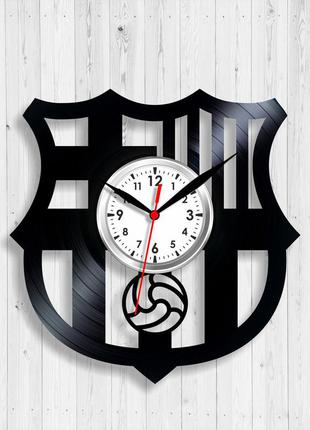 Футбольний годинник барселона клуб барселона годинник футбольний годинник на стіну білий циферблат тихий годинник годинник вініл