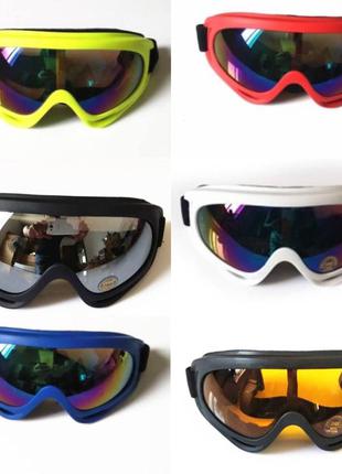 Лыжная маска очки мото вело горнолыжная маска