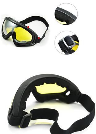 Лыжная маска очки мото вело горнолыжная маска6 фото