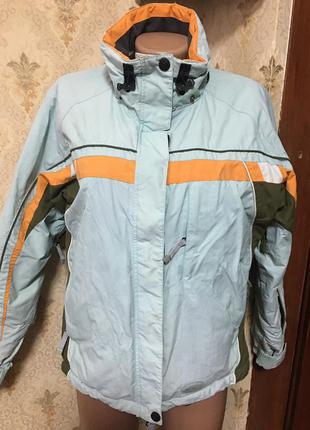 Горнолыжная  куртка exxtasyb 10000mm watercolumn р.40 пог-56см 100%  nylon