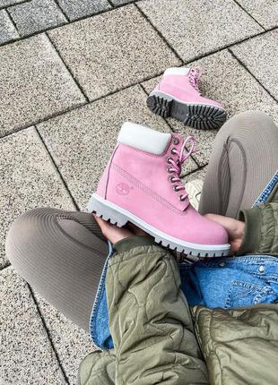 Ботинки timberland pink