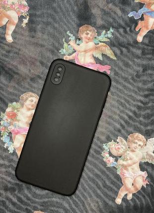 Чохол для iphone xs max матовий