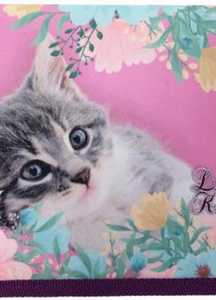 Пенал lovely kitties  class рожевий