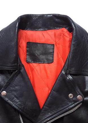Раритетная винтажная мото куртка косуха 80-х sardar of london biker punk leather jacket3 фото