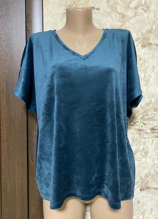 Велюрова,оксамитова блуза,топ,оверсайз loft