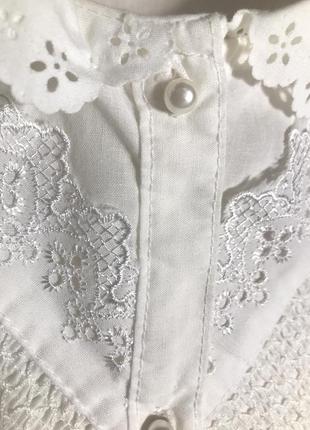 Винтажная блуза из тонкого хлопка 90е