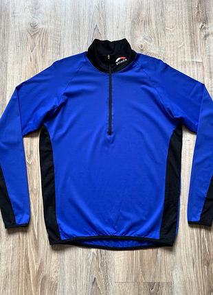 Чоловіча бігова термо кофта рашгард skinfit