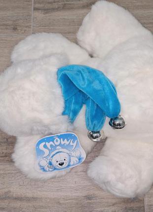 Большая мягкая игрушка белый медведь  bhs limited англия4 фото