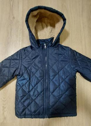 Теплая стёганая курточка
