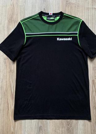 Чоловіча спортивна футболка з принтом kawasaki