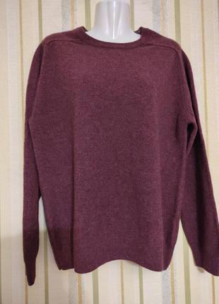 Мужской шерстяной свитер джемпер полувер2 фото