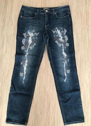 Оригінальні джинси із декором від mandarin, розмір укр 50-52
