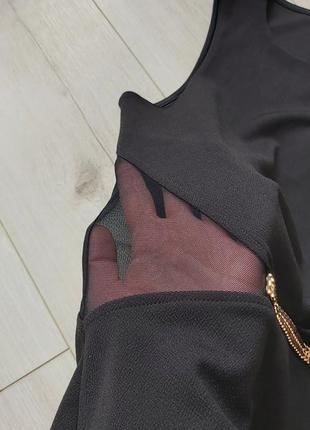 Шикарне чорне платьє💣💣💣 miss selfridge розмір 36/38.6 фото