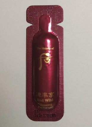 Масло для лица the history of whoo red wild jinyulhyang jinyul oil anti-aging