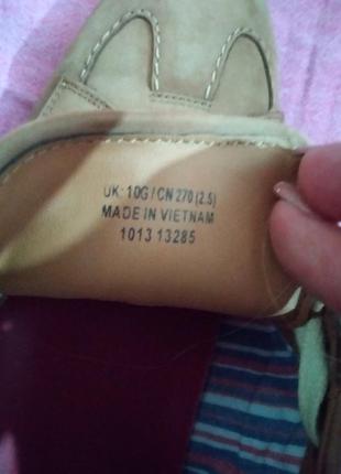 Туфлі чоловічі фірмові коричневі шнурки clarks4 фото