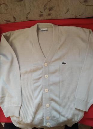 Кардиган lacoste 42 базовий