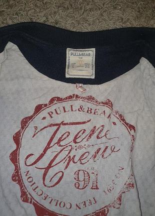 Куртка бомбер, кофта pull&bear, s 4