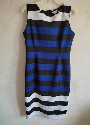 Платье в полоску 42 размер