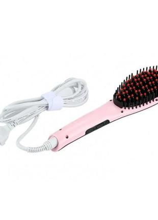 Электрическая расческа fast hair straightener hqt-906 для выпрямления волос bf