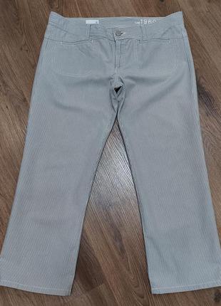 Gap укороченные брюки в полоску джинсы штаны брючки7 фото