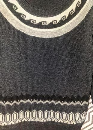 Полувер из натуральных ниток 7