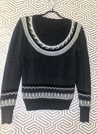 Полувер из натуральных ниток