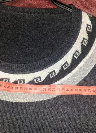 Полувер из натуральных ниток 4