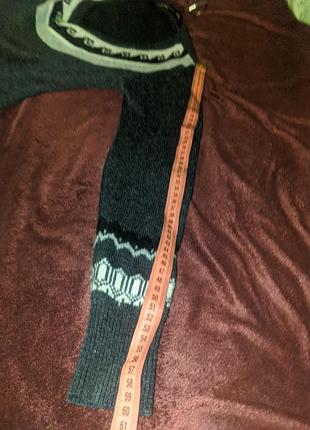 Полувер из натуральных ниток 5