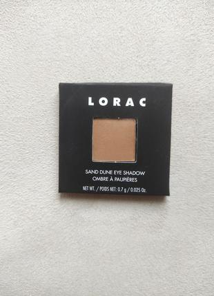 Однушка тіні lorac pro palette eye shadow refill - sand dune5 фото