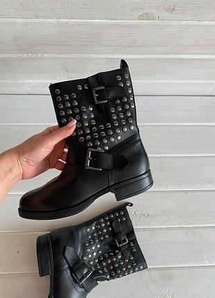 Черевики kookai з натуральної шкіри №1776